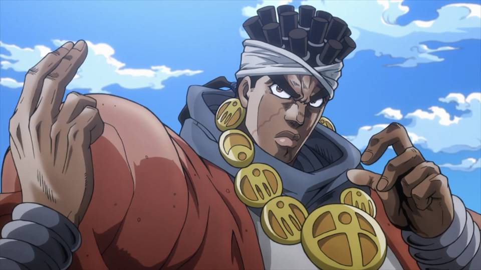 Muhammad Avdol (dok. David Production/JoJo's Bizarre Adventure)