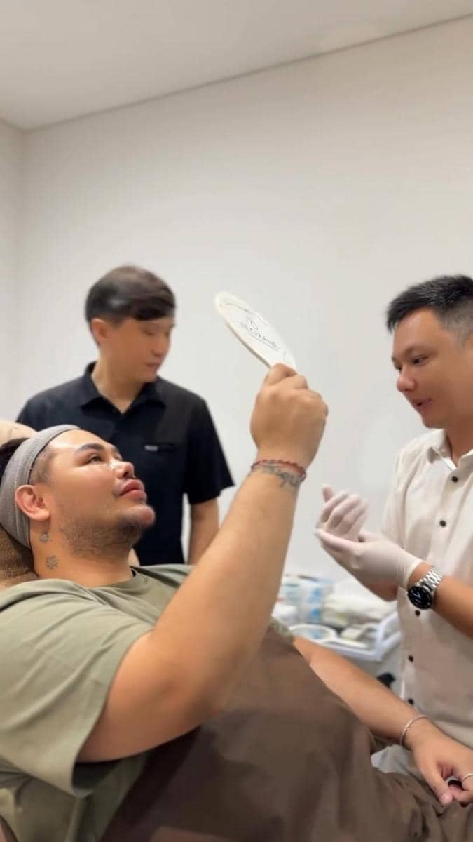 potret Ivan Gunawan jalani treatment tarik benang (instagram.com/ivan_gunawan)