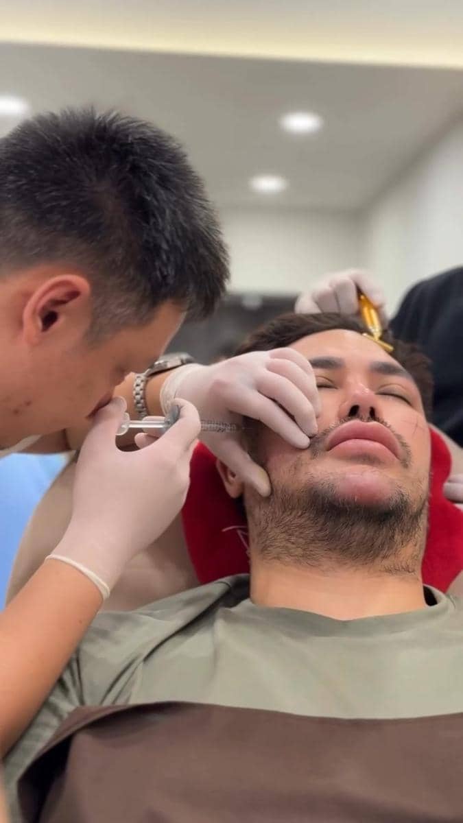 potret Ivan Gunawan jalani treatment tarik benang (instagram.com/ivan_gunawan)
