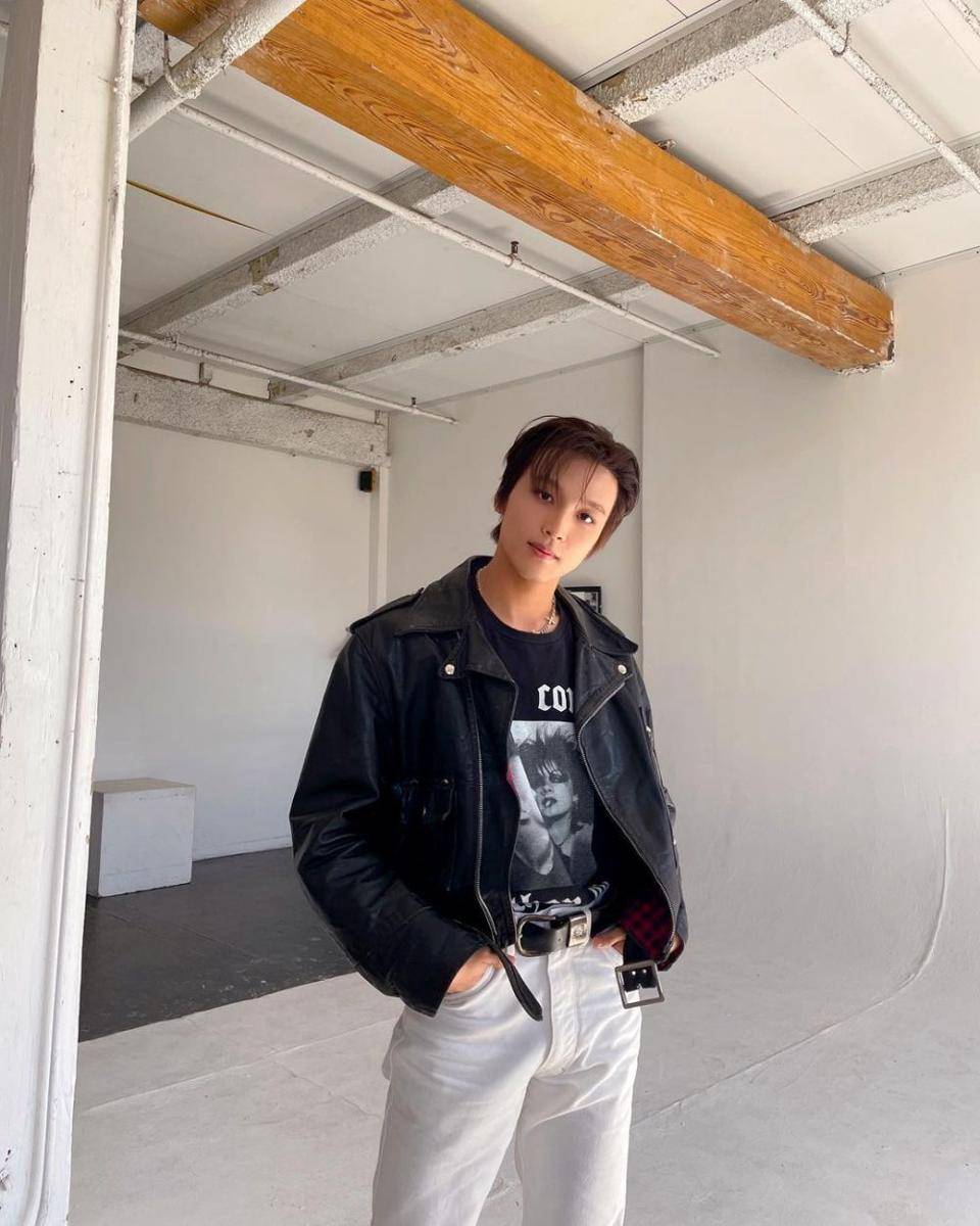 padu padan outer ala Haechan NCT (instagram.com/nct127)