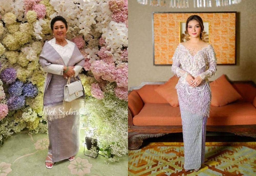 15 Adu Gaya Kebaya Titiek Soeharto Vs. Selvi Ananda, ala Pejabat!