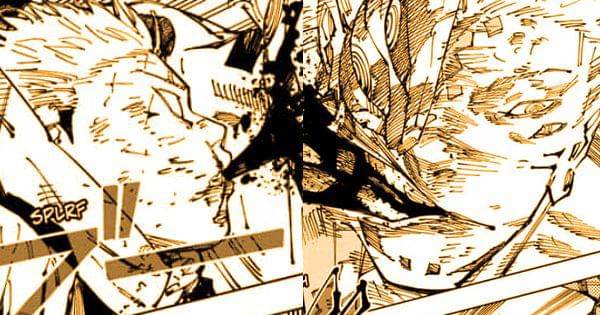 Efek kemampuan baru Yuji ke Sukuna ( Dok. Shueisha / Jujutsu Kaisen )