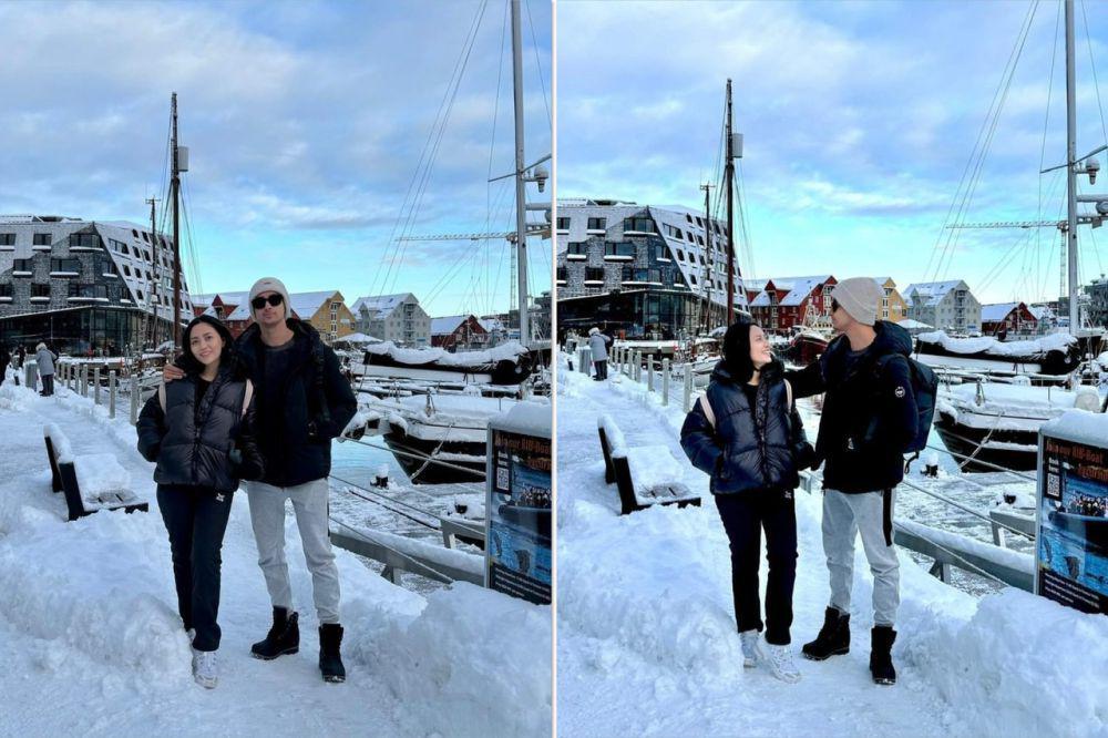 7 Momen Liburan Rachel Vennya dan Salim ke Norwegia, Mau Lihat Aurora!