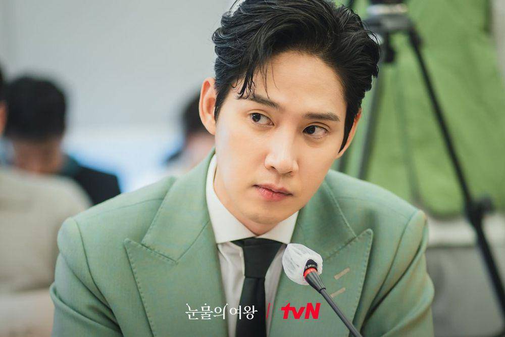 Park Sung Hoon di pembacaan naskah drama Queen of Tears (instagram.com/tvn_drama)