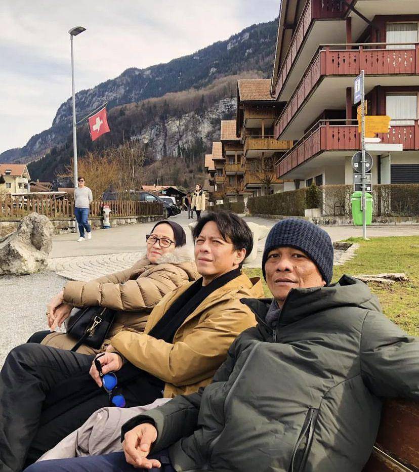 potret Ariel NOAH boyong keluarga liburan ke Swiss (Instagram.com/nazriel_irham1981)