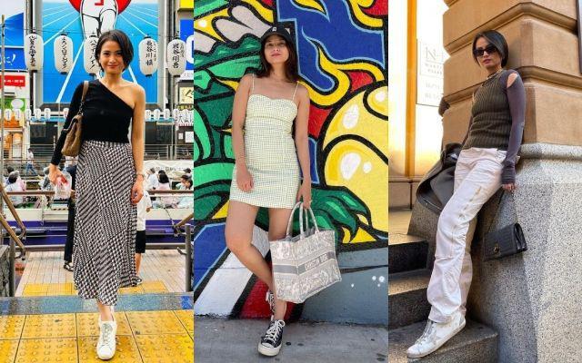 7 OOTD Kasual ala Acha Septriasa, Mama Muda Modis!