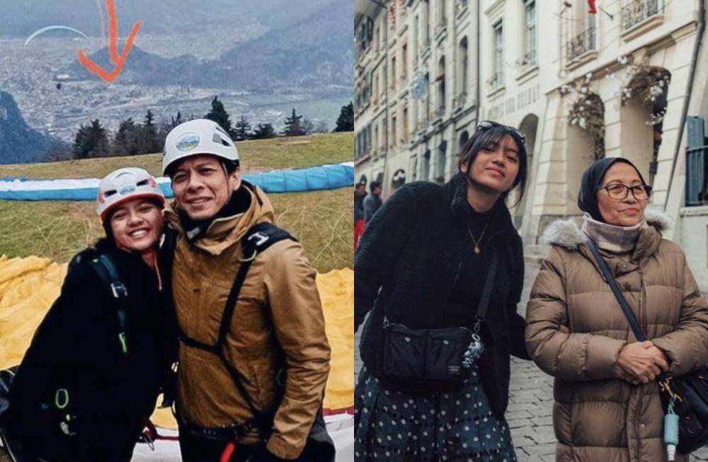 potret Ariel NOAH boyong keluarga liburan ke Swiss (Instagram.com/dicobaskoro)