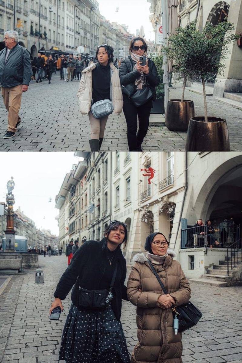 potret Ariel NOAH boyong keluarga liburan ke Swiss (Instagram.com/dicobaskoro)