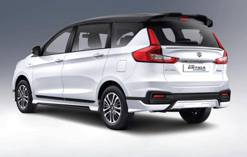 Bagian Belakang Ertiga Hybrid Cruise (suzuki.co.id)