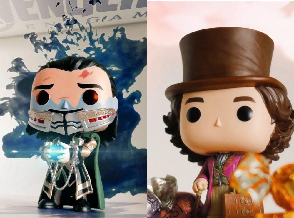 10 Potret Lucu Mini Figure Karakter Film, dari Loki sampai Willy Wonka