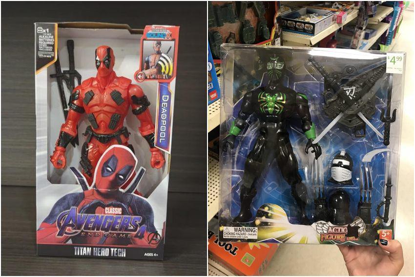 8 Mainan KW Deadpool Kocak, Gabung sama Spider-Man?