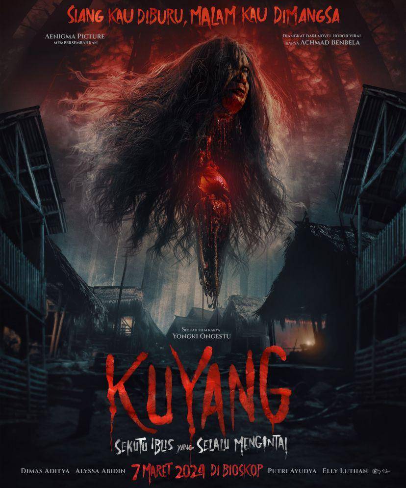 Poster film Kuyang: Sekutu Iblis Yang Selalu Mengintai (dok. Aenigma Pictures/Kuyang: Sekutu Iblis Yang Selalu Mengintai)