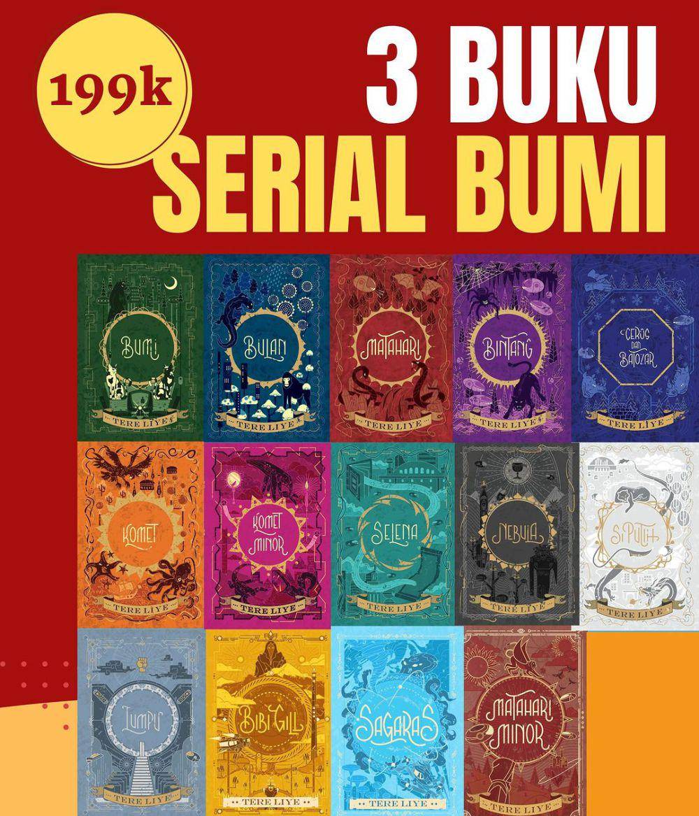 buku serial Bumi (instagram.com/tereliyewriter)