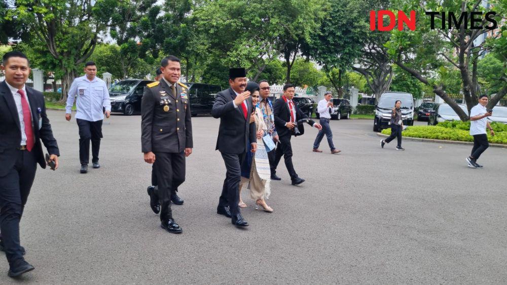 Tiba di Istana, Hadi Tjahjanto Benarkan Dilantik Jadi Menko Polhukam