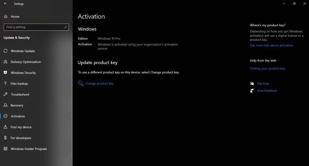 ilustrasi lisensi Windows 10 yang telah aktif (dok. Microsoft)
