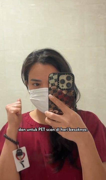 potret Alice Norin pengobatan kanker di Singapura (instagram.com/alicenorin)