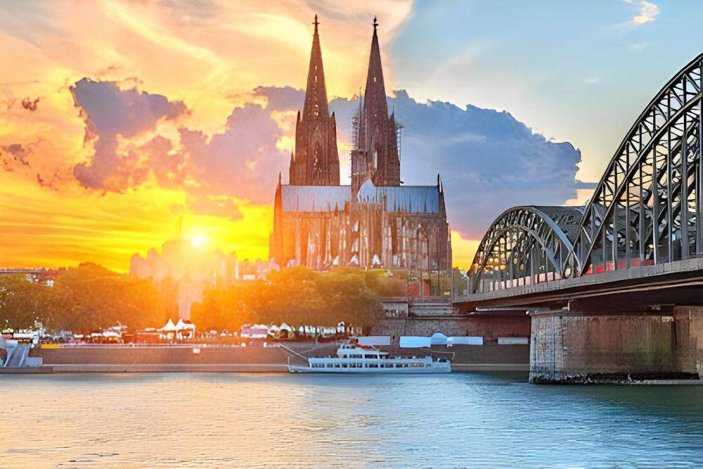 potret kota Cologne (Köln), Jerman (google.com/maps/Galya Valkova)