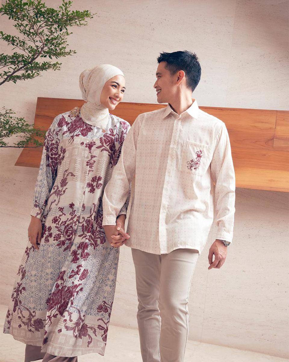 inspirasi baju couple lebaran (instagram.com/citraciki and inforiamiranda)