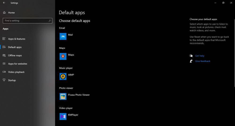 ilustrasi mengubah aplikasi default di Windows 10 (dok. Microsoft)