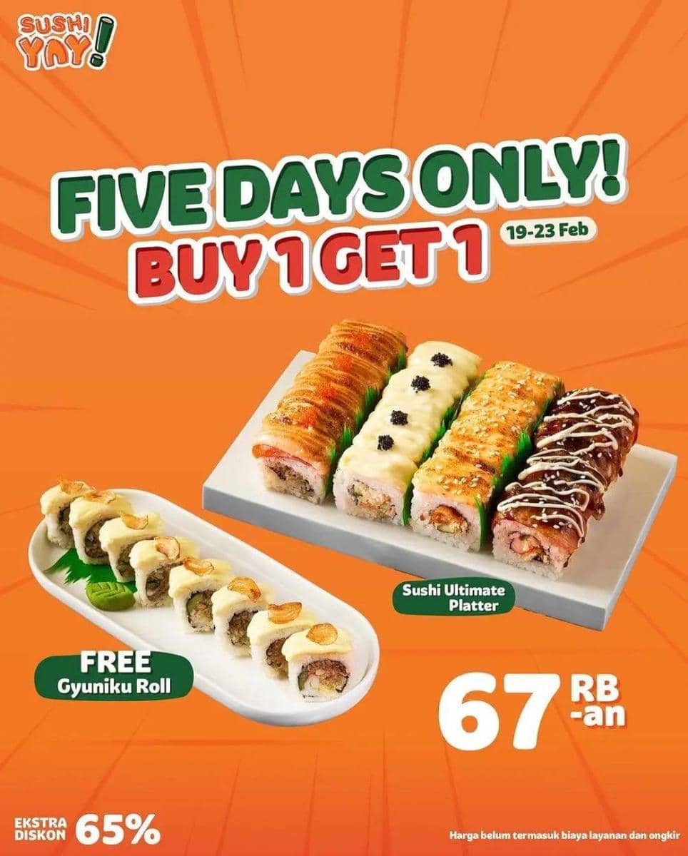 Sushi Yay (instagram.com/sushiyay.id)