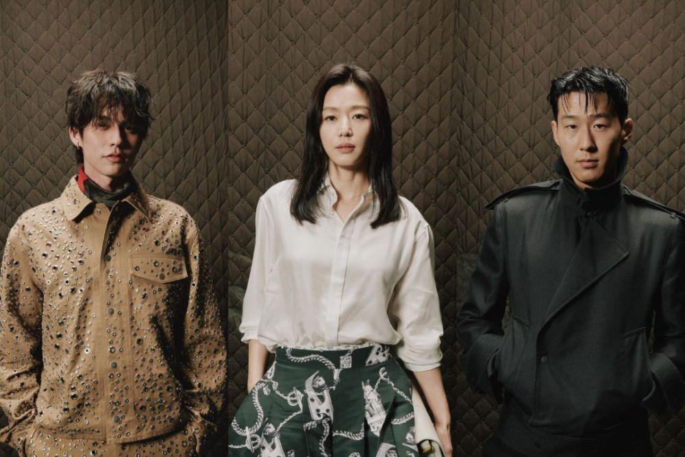 Potret Artis Asia di Event Burberry London, Bright hingga Jun Jihyun