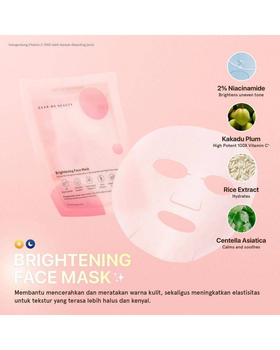 Dear Me Beauty Brightening Sheet Mask (Dearmebeauty.com)