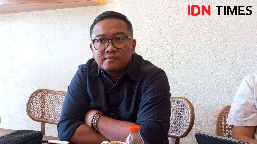 Area Manager Communication Relation & CSR Pertamina Patra Niaga Jatimbalinus Ahad Rahedi. (IDN Times/Muhammad Nasir)