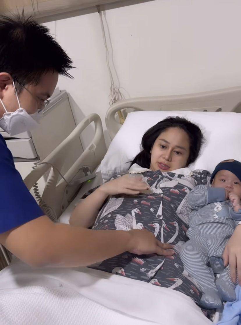 potret kondisi terkini Denise Chariesta usai dilarikan ke rumah sakit usai terkena mastitis (Instagram.com/denisechariesta91)