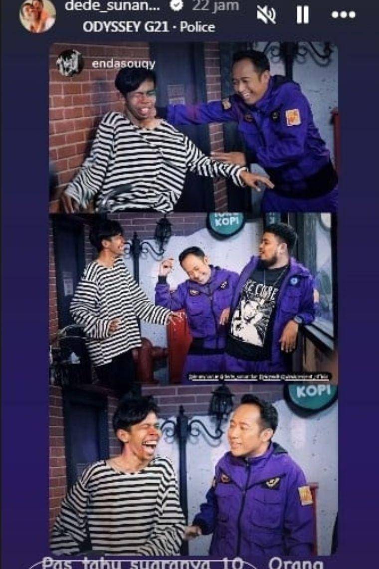 Postingan Dede Sunandar di IG Story (Instagram.com/dede_sunandar)