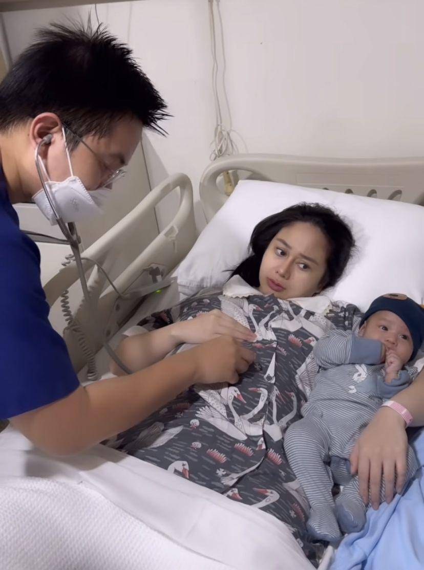 potret kondisi terkini Denise Chariesta usai dilarikan ke rumah sakit usai terkena mastitis (Instagram.com/denisechariesta91)