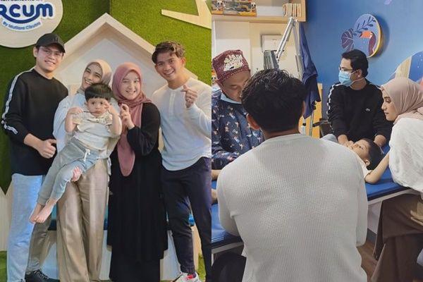 7 Potret Syaki Anak Nadya Mustika Disunat, Bahagia Ditemani Ayah Ibu