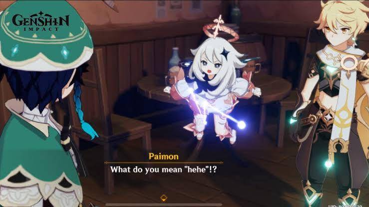 dialog Venti dengan Paimon (youtube.com/shiranui)