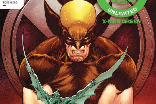 Poster Komik X-men (dok. Marvel Comics/X-Men Unlimited : X-Men Green)