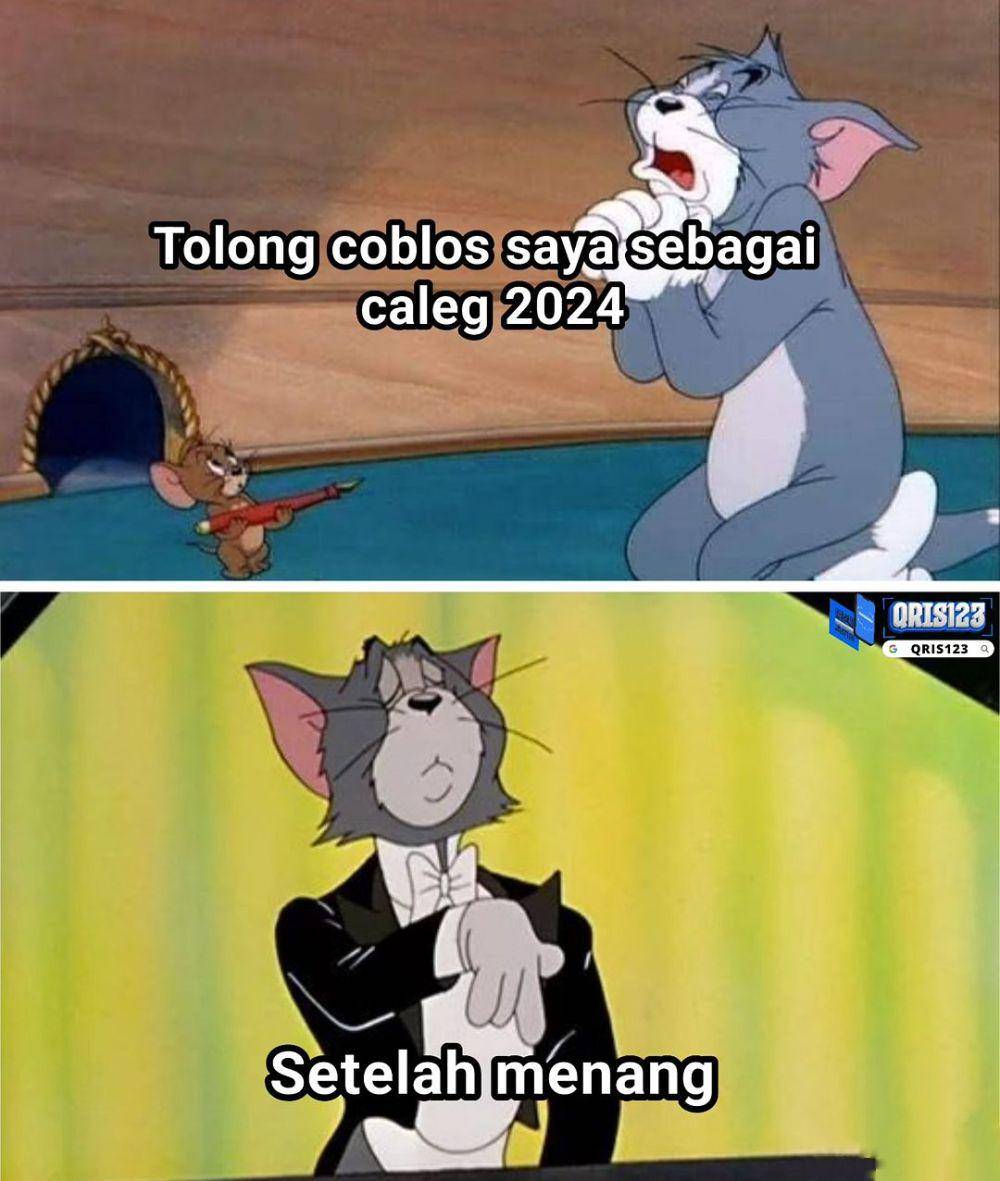 meme Tom sombong (instagram.com/statuslucu_official)