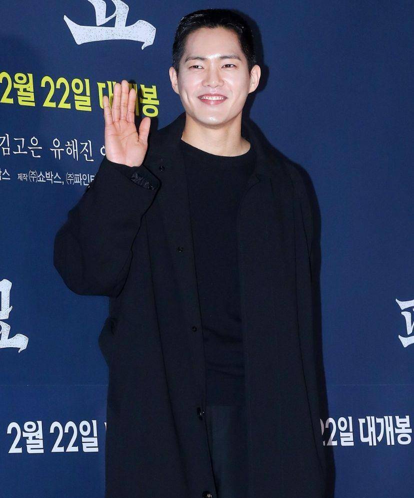 Kim Geon Woo di Premier Film Exhuma (dok. Osen)