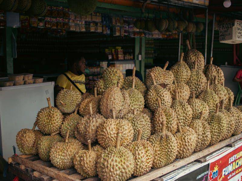 Potret kios durian (Pexels.com/Johnescudero)