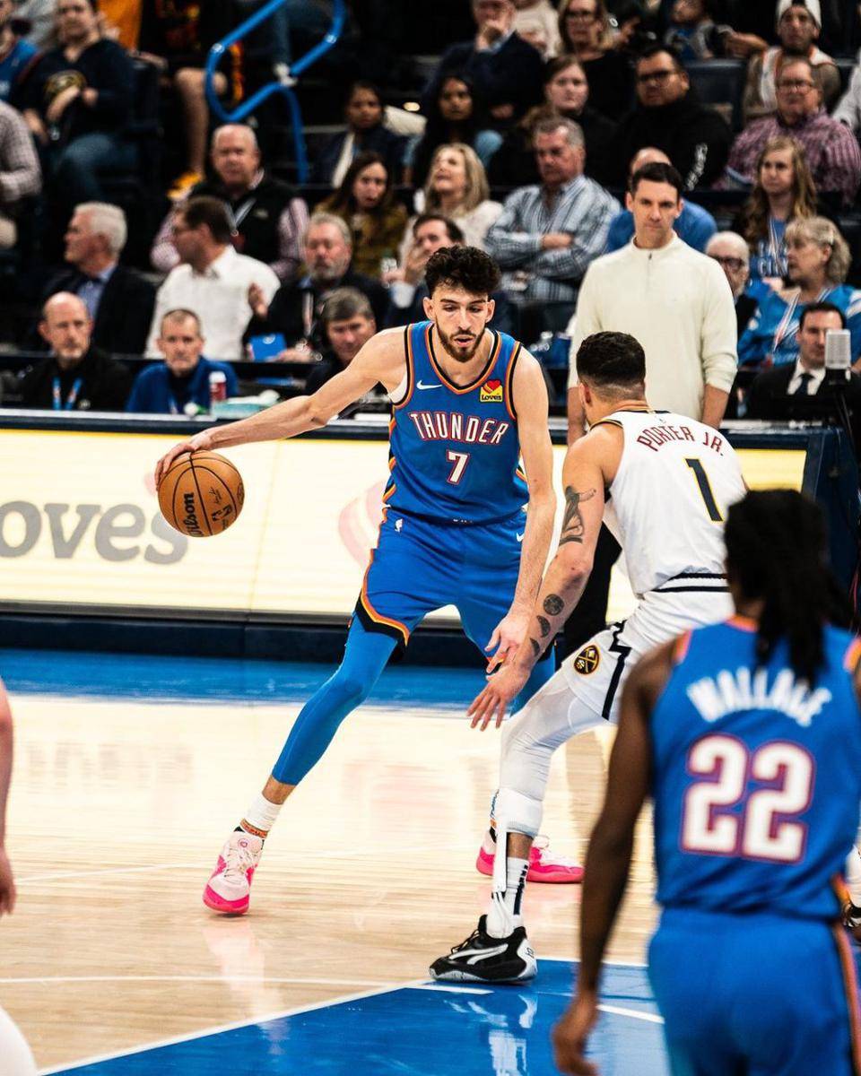 Chet Holmgren (7). (instagram.com/okcthunder)