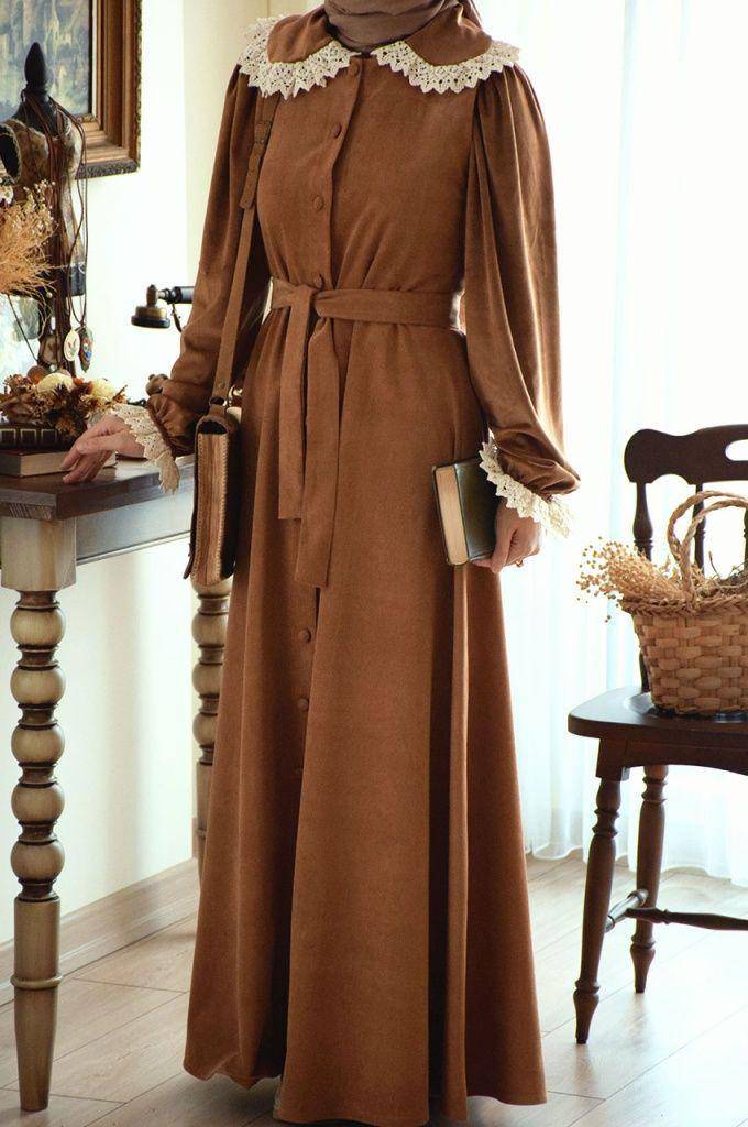 Baju lebaran brown sugar (Pinterest.com/Eminosbutik)
