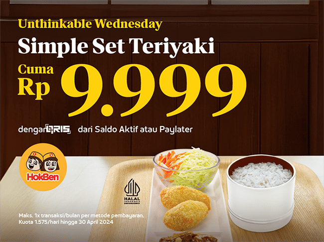 Promo Hokben dari Jenius (jenius.com)