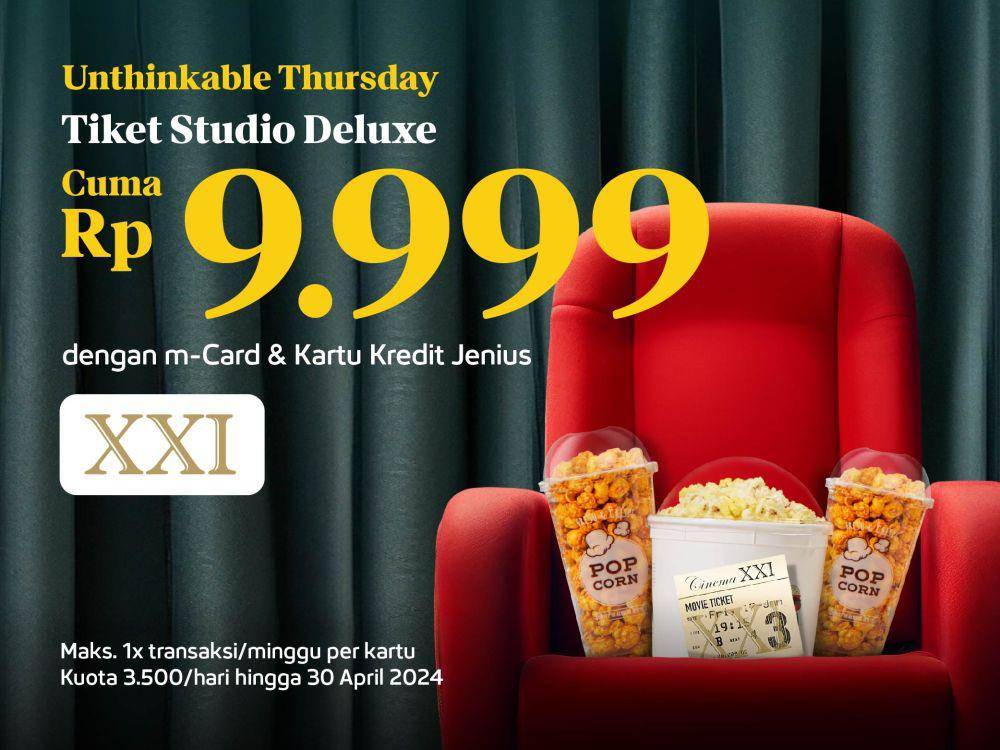 Promo XXI dari Jenius (jenius.com)