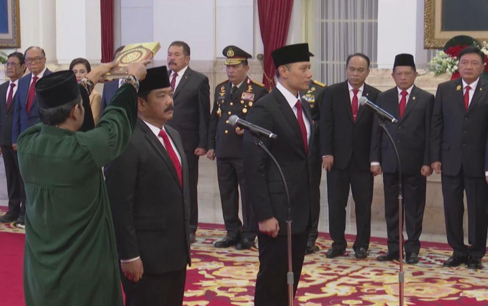 Sah! Hadi Tjahjanto Jadi Menko Polhukam, AHY Menteri ATR/BPN