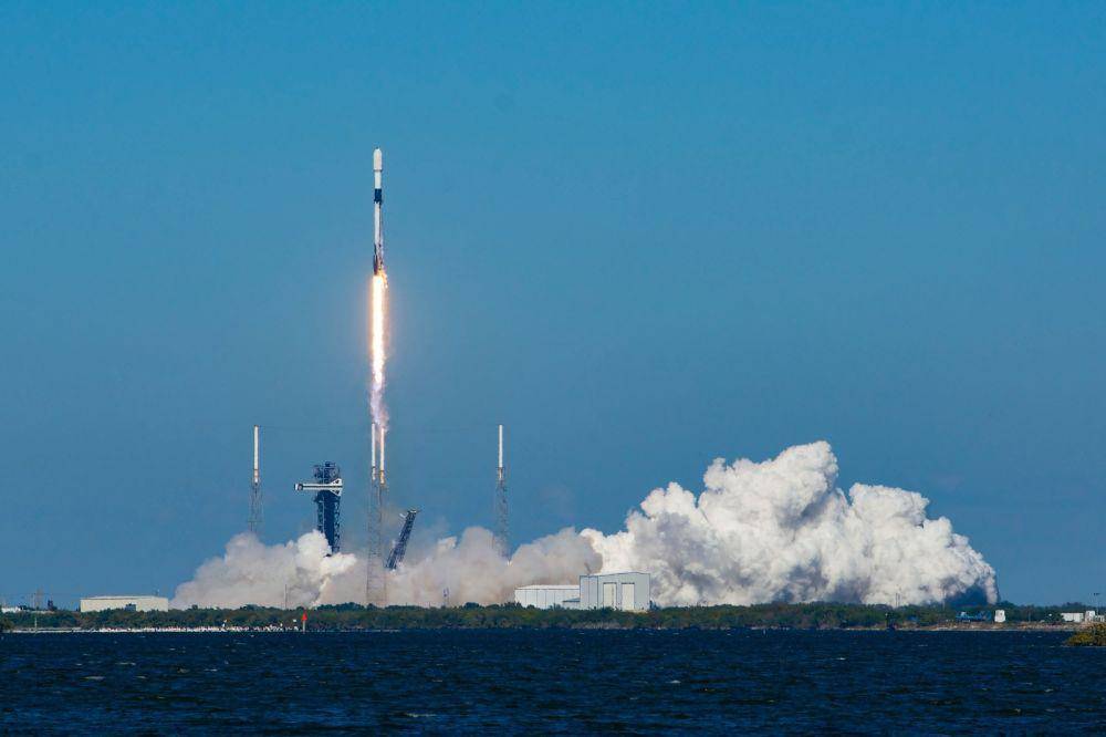 Peluncuran Satelit Merah Putih 2 milik Telkomsat, Rabu (20/2/2024) waktu Florida, Amerika Serikat (AS). (dok. SpaceX)