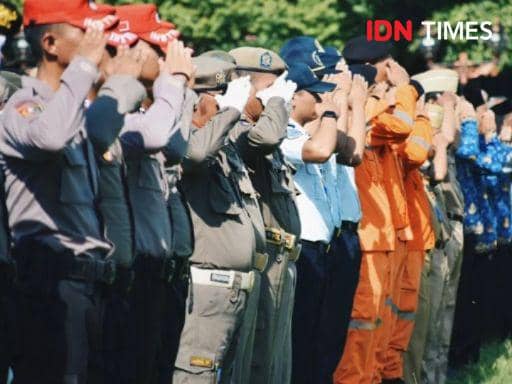 Pj Bupati Banyumas sebut masyarakat di Banyumas gigih membangun,Kamis(22/2/2024).(IDN Times/Cokie Sutrisno)