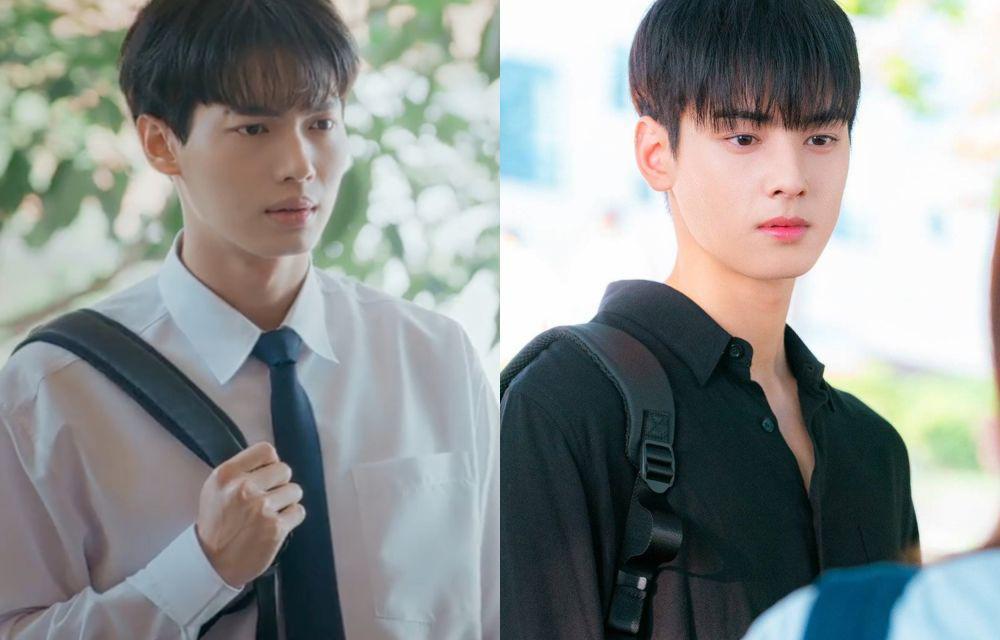 8 Foto Perbandingan Karakter Beauty Newbie vs My ID Is Gangnam Beauty