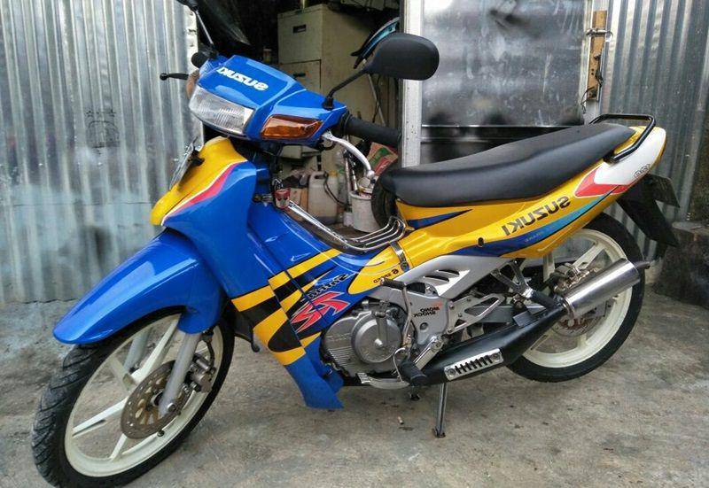 ilustrasi motor Suzuki Satria 2-tak (facebook.com/Anne)