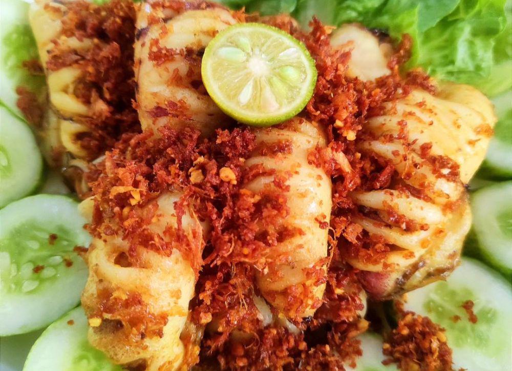 Resep Cumi-cumi Bunting Lengkuas, Tambah Sambal Rampai Makin Nikmat