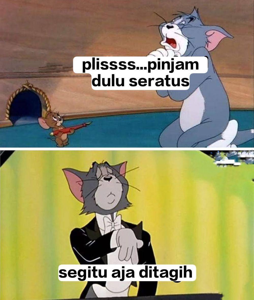 meme Tom sombong (dok. pribadi/Iip Afifullah)