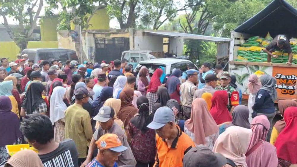 8 Ton Beras SPHP di Magetan Ludes dalam Sejam