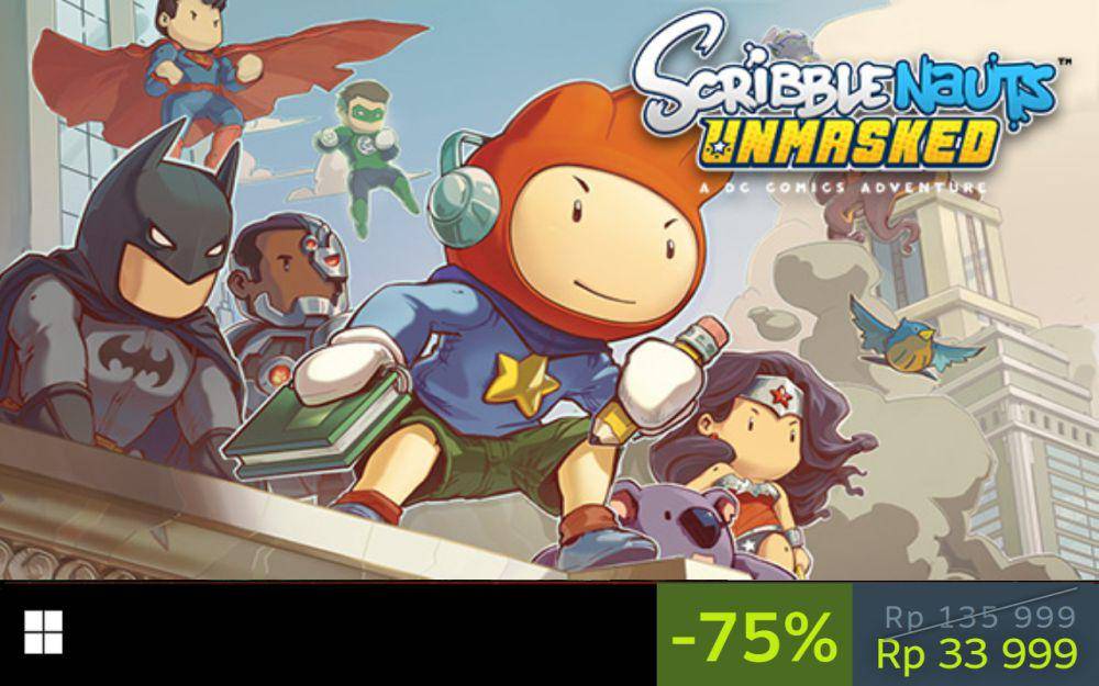 Scribblenauts Unmasked: A DC Comics Adventure (dok. 5th Cell/Scribblenauts Unmasked: A DC Comics Adventure)