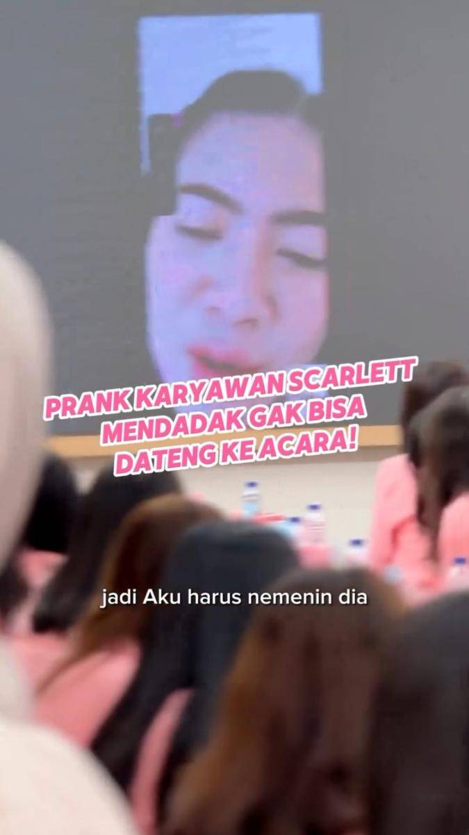 potret Felicya Angelista jadi pemateri beauty class (instagram.com/felicyangelista_)